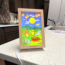 Pok mon Poster - Pikachu Charmander Squirtle Bulbasaur Eevee, Single