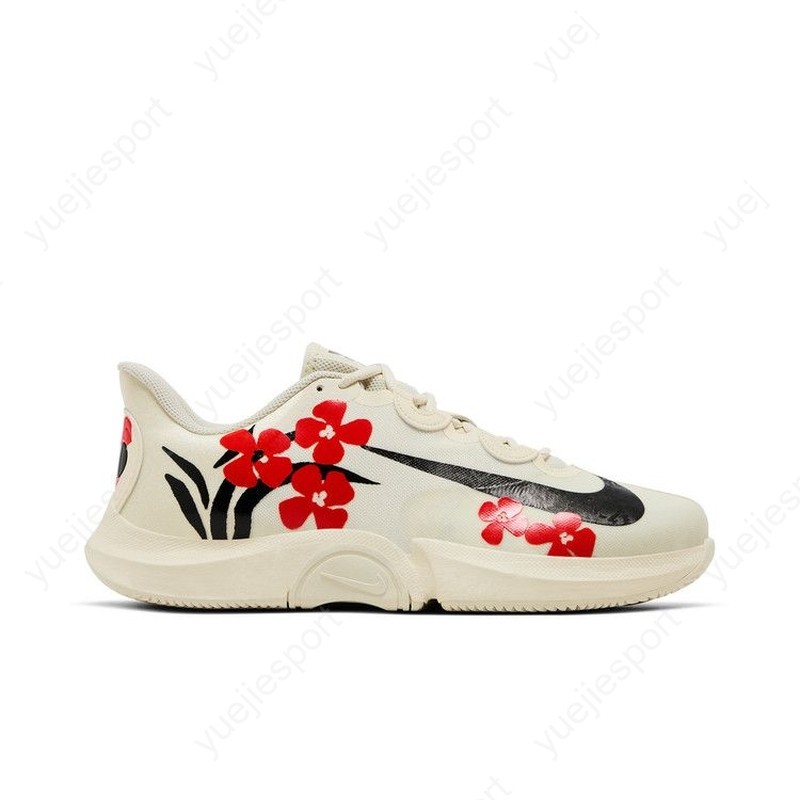 Naomi Osaka X Wmns Nikecourt Air Zoom Gp Turbo Hc Hibiscus Flowers