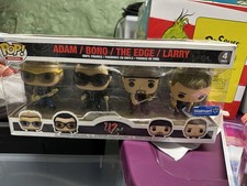 Funko POP! Rocks U2 Zoo TV 4-Pack Adam Bono The Edge Larry Walmart Exclusive NEW