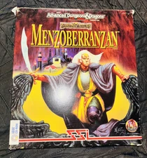 Menzoberranzan, AD&D 2nd Edition, PC Game, Big Box, CIB, 1994, SSI, Good Cond.