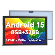 10 inch Tablet Android 15 Tablet PC, 10.1" Android Tablets DDR4 8GB RAM 32GB ...