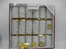 Christmas Cracker Party Favor with Gold Angel Decoration AS IS READ DESCRIPTION