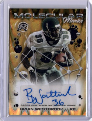 Brian Westbrook #33/50 Molecular Marks Gold Power Surge 2024 Topps Resurgence