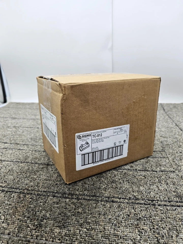 (QTY 50) Sigma Electric ProConnex TC-512 Zinc Die Cast Screw Coupling 3/4 Dia - Image 3 of 4