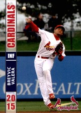 2015 Springfield Cardinals Grandstand #26 Breyvic Valera Venezuela Baseball Card