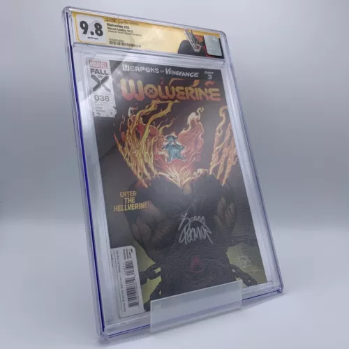 Wolverine #36 CGC 9.8 1st Hellverine Signed By Ryan Stegman Custom Label