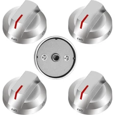 DG94-03500A/Z for Samsung Electric Stove Knob Replacement (5Pcs),Compatible with