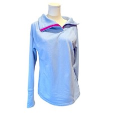Champion Duofold Performance Warm Ctrl Blue Sweatshirt Womens Medium