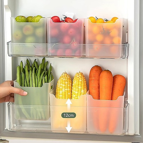 Refrigerator Food Storage Box Refrigerator Food Fresh Organizer Kitchen