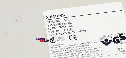 Fsc Fujitsu Siemens Tasil-T82 S26381-K258-L182 Ps/2 Keyboard German De - Picture 5 of 7