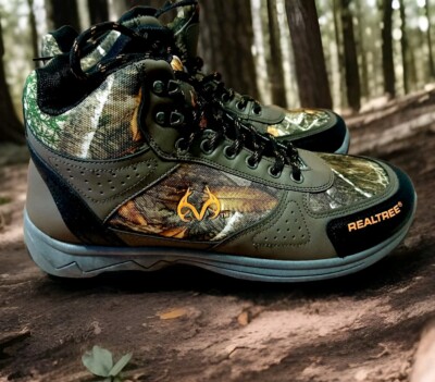 Realtree Outfitters Trace Brown Camouflage Hiking Boots 