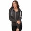 thumbnail 7 - Plain Hoodie Zipper Sweatshirt Hooded Zip Top Jacket Hoody Sweater Womens Ladies