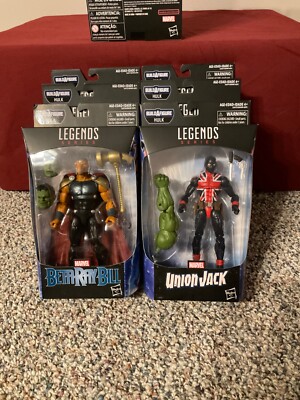 Marvel Legends ハルクセット 2019 Marvel Legends Hulk Build a Figure 7 pc Set BAF Complete | eBay
