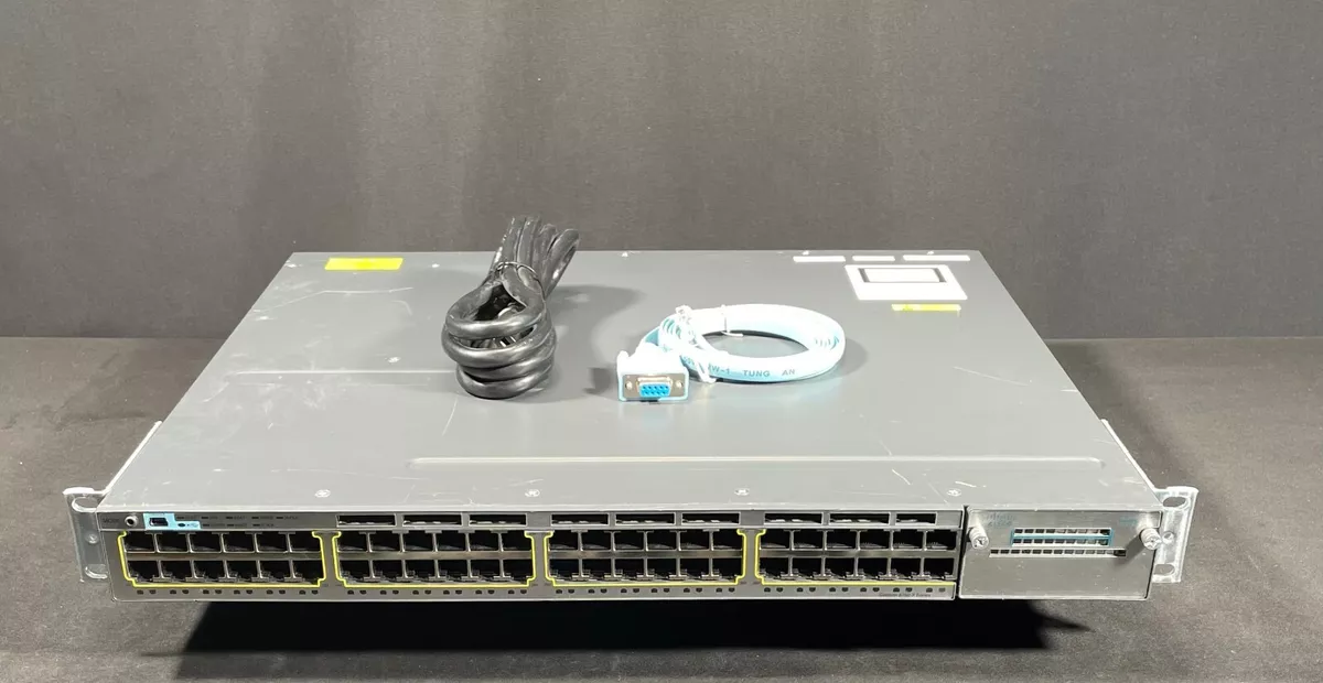 Cisco Catalyst 3750-X 48 Network Switches for sale | eBay