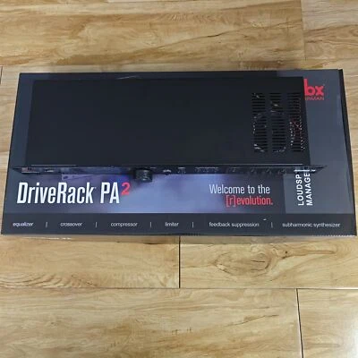 New DBX DriveRack PA2 Complete Loudspeaker Management System PA 2 US