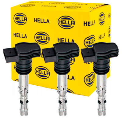 3x HELLA Zündspulen für Mitsubishi Mirage/Space Star Schrägheck A0_A 1.0 1.2