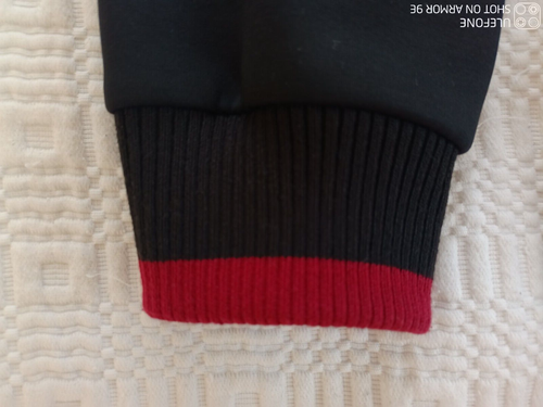 *WOW Mens DSQUARED2 Designer Stylish Biker Black Red Logos Cotton Nylon Jacket M - Picture 10 of 24