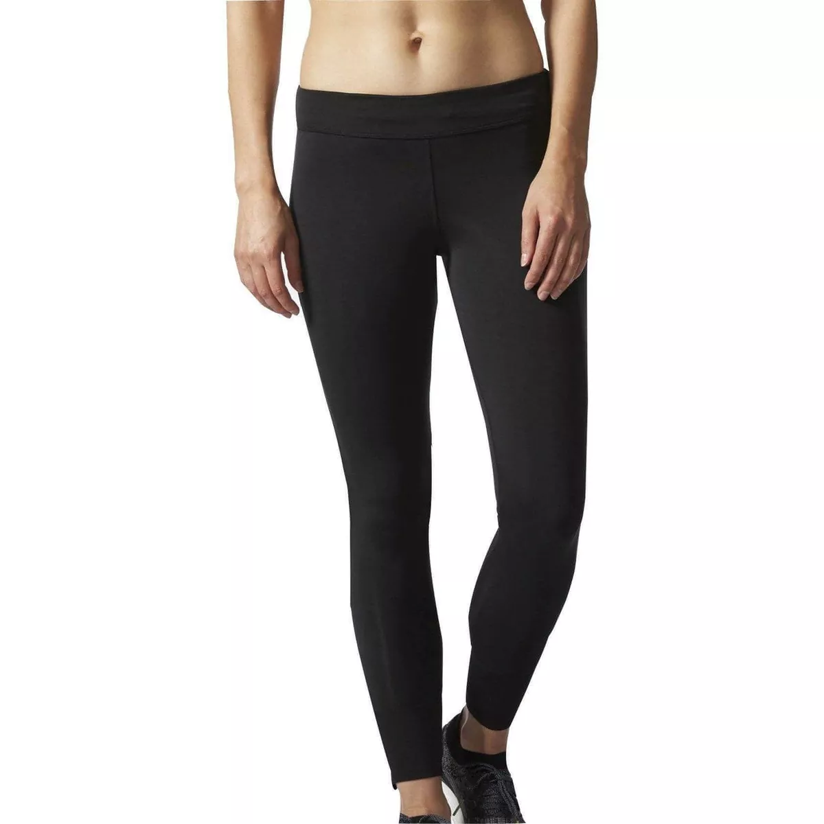 adidas Womens Response Long Running Tights Black eBay