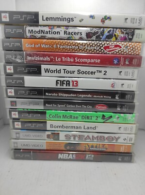 NEW SEALED PSP GAMES ITA