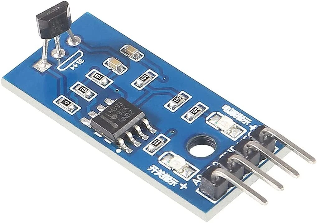 Hall Effect Sensor Module A3144E 49E Pin Hall Sensor LM393, 58% OFF