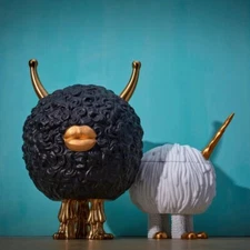 L’Objet Haas Monster Incense Burner Black