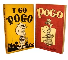 1950s POGO Graphic Novel Paperback Books by Walt Kelly Cartoons First Printing