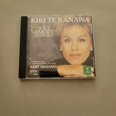 Kiri Te Kanawa Sole E Amore Puccini Arias (CD)