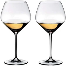 *2-Piece* Riedel Heart to Heart Riesling Oaked Chardonnay Wine Glass Set 6409/97