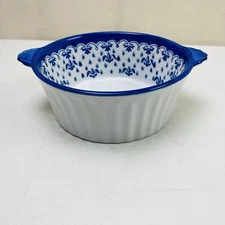 WCL Ceramic Round Deep Dish With Handles