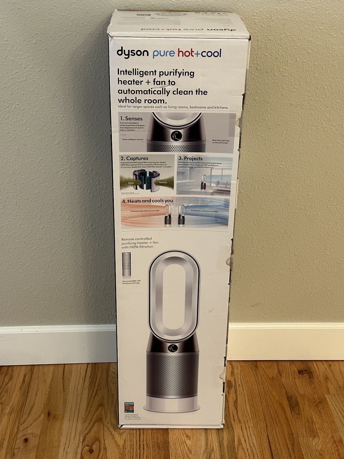 NEW Dyson HP4A Pure Hot + Cool HEPA Air Purifier FACTORY SEALED 🚚 FREE