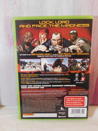 Borderlands Xbox 360 PAL Game Complete With Manual, Cardboard Sleeve - Picture 2 of 4