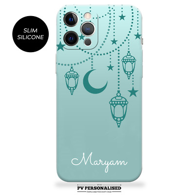 Personalisierte Handyhülle für iPhone 14 13 12 15 16 11 Silikon Individuelles Geschenk