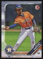 2019 BOWMAN DRAFT BD-45 FREUDIS NOVA PAPER BASE QTY AVAIL ASTROS