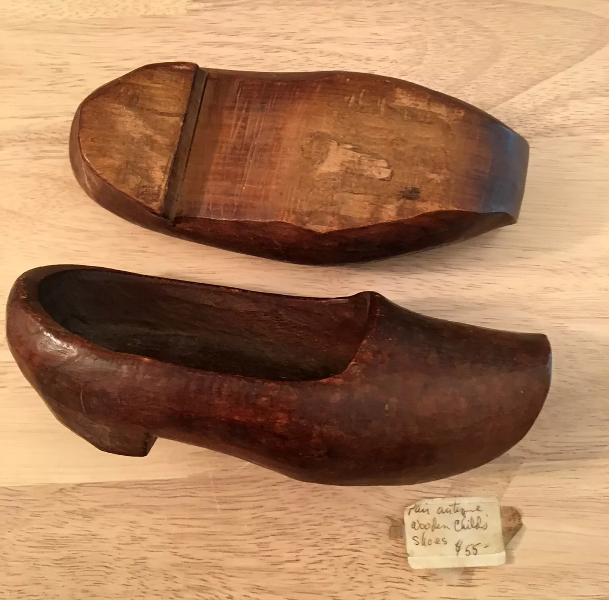 Authentic wooden clogs cheap
