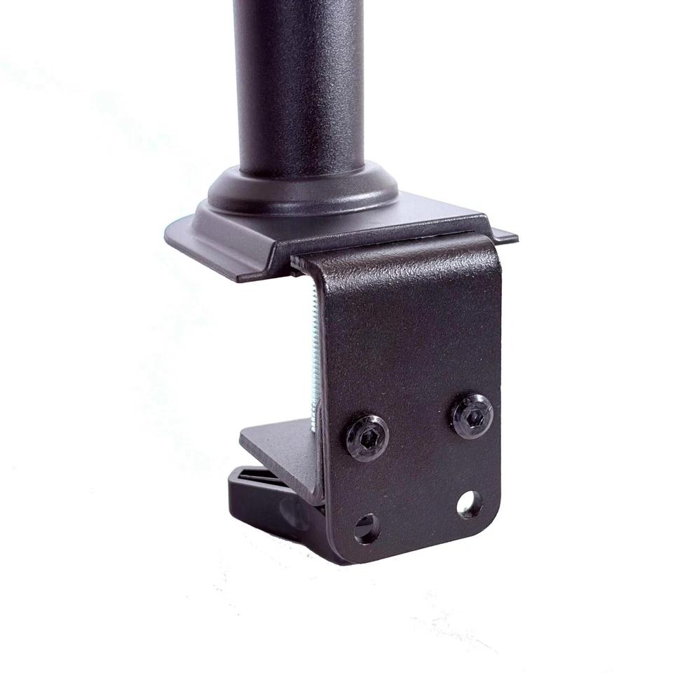 Monitor VESA Desk Mount Adjustable Arm 17-27" Screens Heavy Duty Bracket - Image 2 of 2