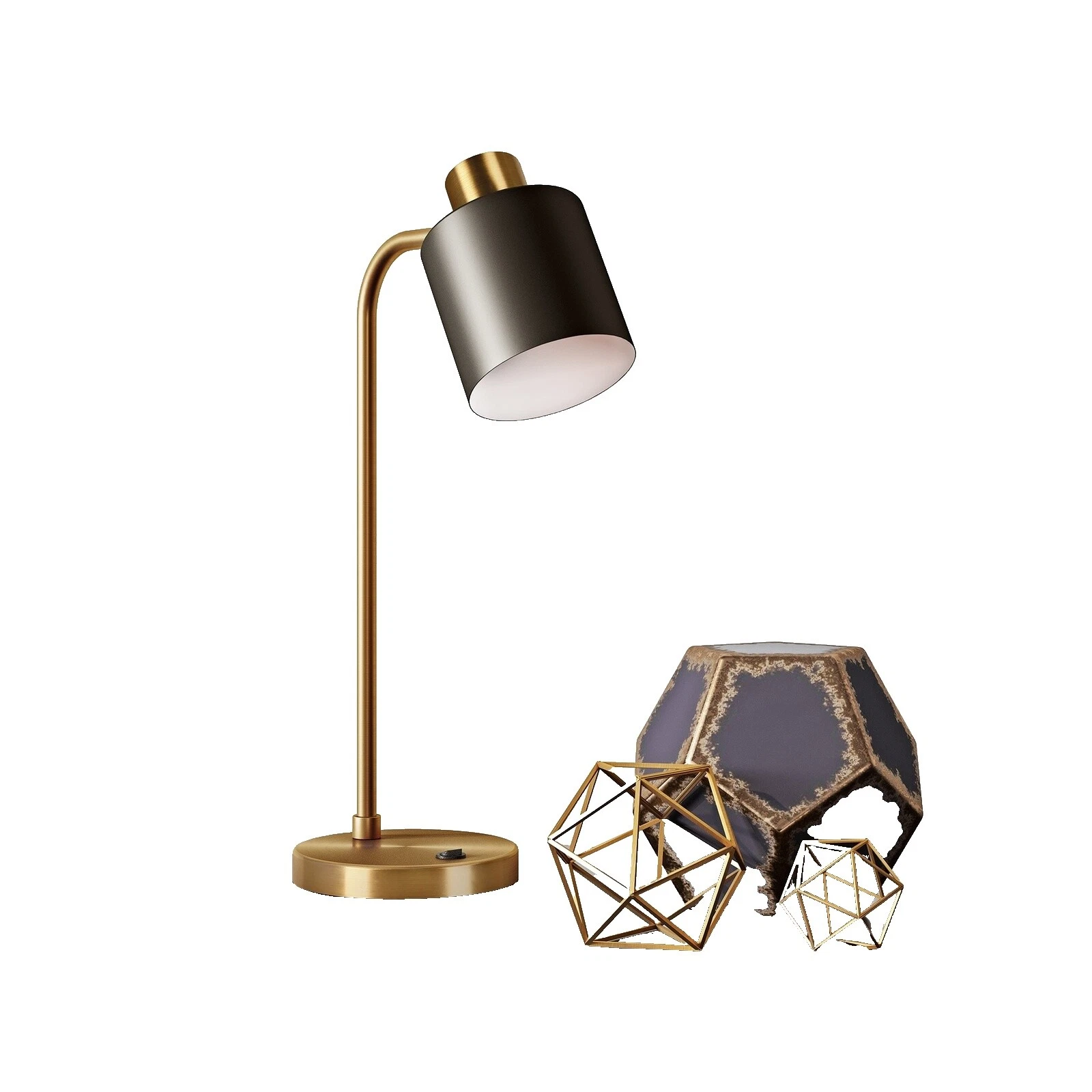 Brass Black Contemporary Lamp Shades