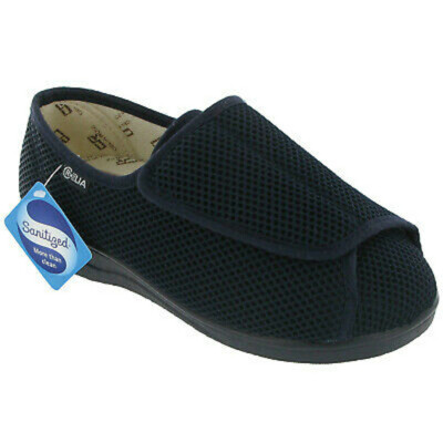 extra wide house slippers