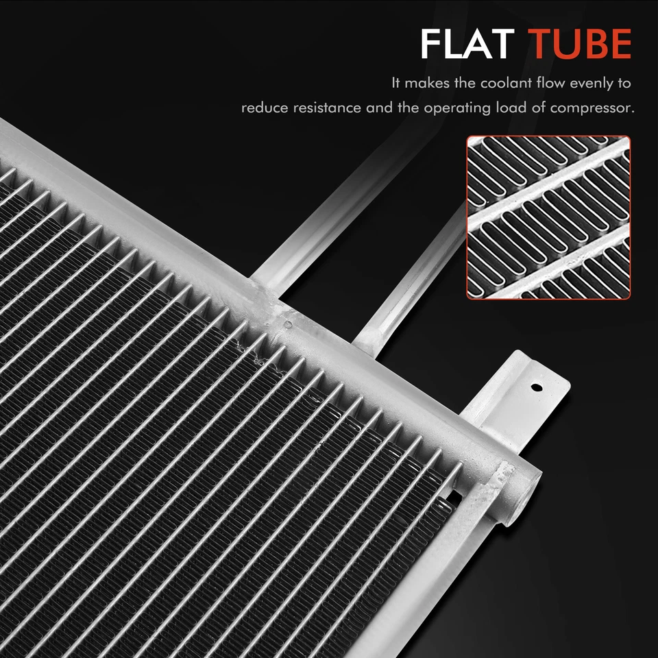 Condensador de CA con receptor secador para Chevy Silverado 1500 GMC Sierra 1500 14-18 Foto 3 de 4