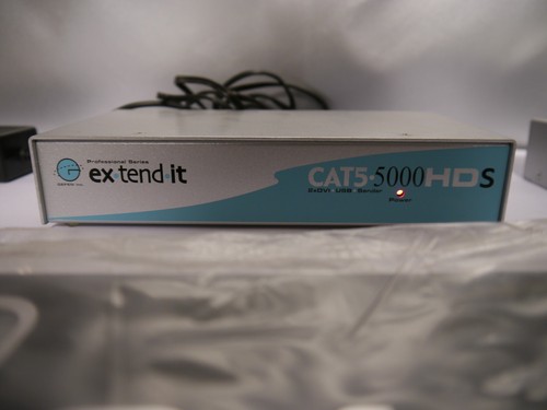 Gefen CAT5 5000 HD KVM Extendit Trasmettitore Ricevitore Dual JH - Afbeelding 3 van 14
