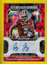 2023 Chronicles Sensational Signatures SS-TFR Ty Fryfogle Red Ice Auto Chiefs WR