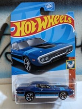 Hot Wheels 1:64 Muscle Mania '71 Plymouth GTX (Blue)
