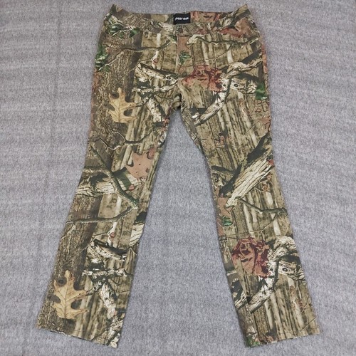 Mossy Oak Womens Size 18 (39x30.5) Pants Green Camo Hunting Bootcut - Picture 2 of 9