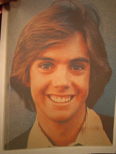 SHAUN CASSIDY 1970's VINTAGE POP IRON ON TRANSFER NICE B-18