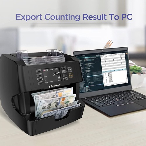 Nucoun VC-3 Mixed Denomination Value Counter Money Counter - Picture 7 of 8