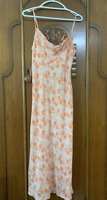 Stolen  hearts.  Women s Pink Floral Maxi Dress. Size. L B29
