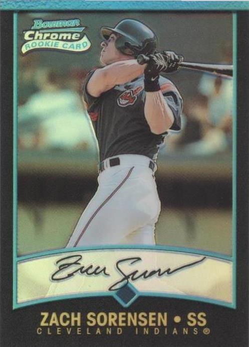 2001 Bowman Chrome - Zach Sorensen #319 - 1 of 1