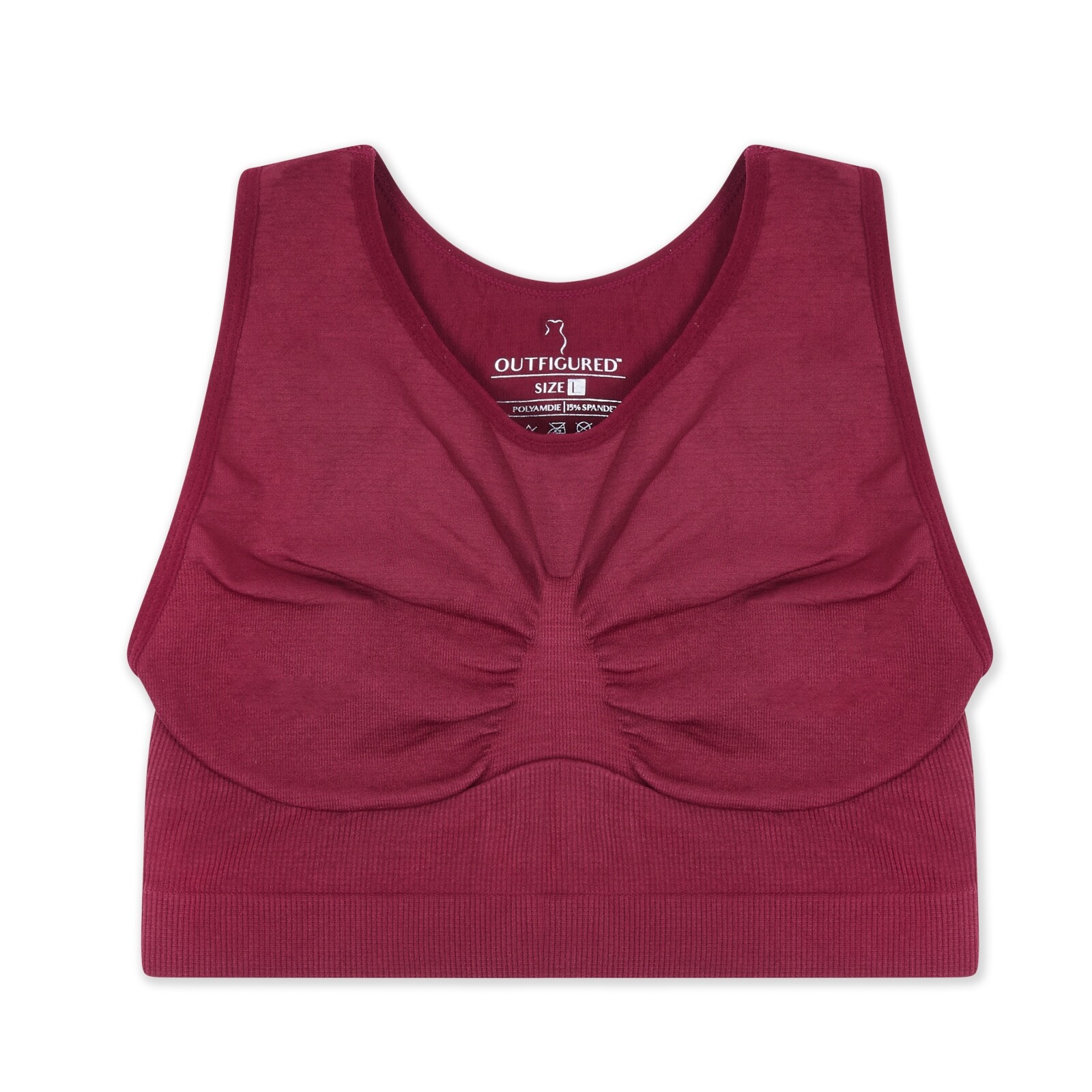 seamless comfort bra sleep bra non wire firm support high back large