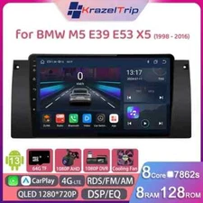 8 Core 7862s Car Radio CarPlay for BMW M5 E39 E53 X5 1998 -2006 Android Auto DSP