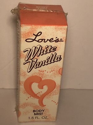 Love's White Vanilla Body Mist 1.5 Ounce / 44 mL New Dana NIB Perfume