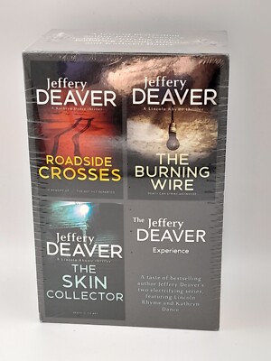 Jeffery Deaver 3 Book Boxset - Three Classic Reads - Brand New And Sealed